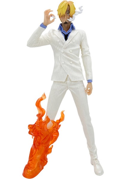 Anime Figürü Tek Parça Gk Fantasy Sanji Siyah ve Beyaz Çift Başlı Oyma Süper Şekil Heykeli Kutulu Model (Yurt Dışından) fiyatları