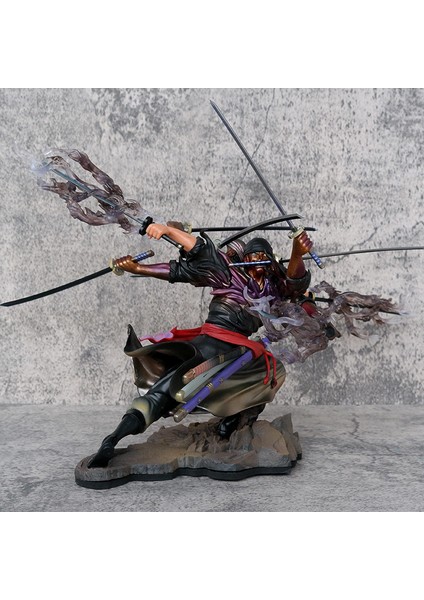 Tek Parça Pop Max Zoro Figürü Asura Dokuz Kılıç Akışı Üç Başlı ve Altı Kollu Kutulu Model Süsleri (Yurt Dışından) fırsatları