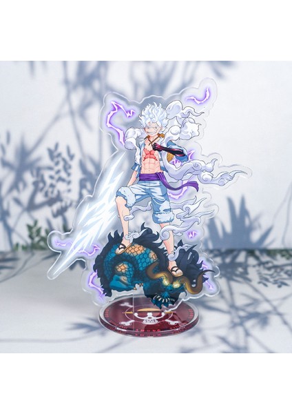 Akrilik Anime Süsleri Tek Parça Luffy Zoro Standı Komik Sergi Standı (Yurt Dışından)