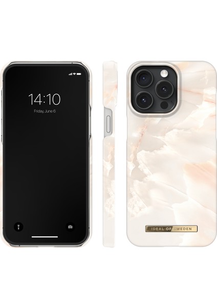 Fashion Case iPhone 15 Pro Max Telefon Kılıfı Pembe