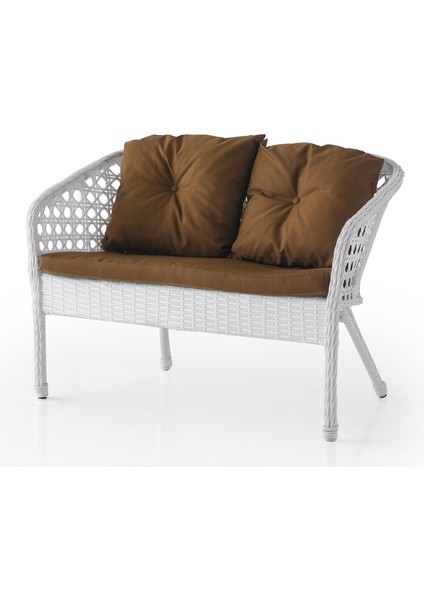 Folia - Rattan Bahçe Balkon Çay Takımı