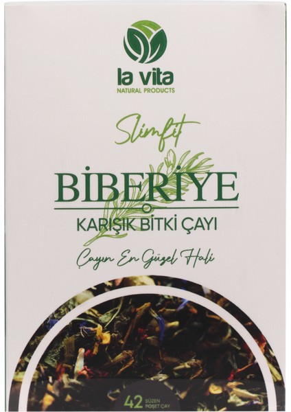 La Vita Natural Products Slimfit Biberiyeli Karışık Bitki Çayı