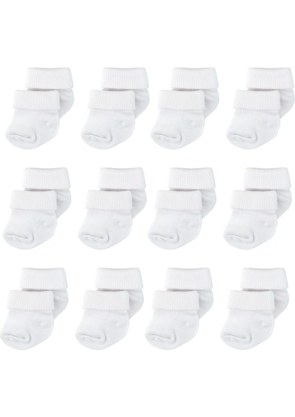 12'li Bambu Yenidoğan Bebek Çorap I Snow White I Kız Erkek Bebek Çorabı fiyatları