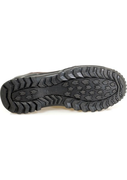 Koyu Kahve Yağlı Deri Şerit Bağcıklı Erkek Ayakkabısı indirimleri