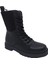 Polact 23002 Unisex Siyah Bağcıklı Fermuarlı Postal Bot 2