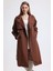 Seba Collection Kemerli Kruvaze Yaka Trençkot KDN-1006 1