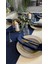 Thick Linen Dertsiz Lacivert Uzun Runner 4