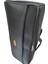 Kemençe Kılıfı Çiftli Taşıma Çantası Profesyonel Evalı Kumaş Gigbag - Siyah Renk - Su Geçirmez 7
