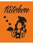 Kitchen 5 Parça Mutfak Lazer Kesim Ahşap Duvar Dekorasyon Ürünü 2