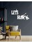 Let's Rock Lazer Kesim Ahşap Duvar Dekorasyon Ürünü 1