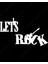 Let's Rock Lazer Kesim Ahşap Duvar Dekorasyon Ürünü 2