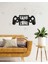Game Zone Ahşap Duvar Dekorasyon 35X15 1