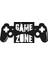 Game Zone Ahşap Duvar Dekorasyon 35X15 2