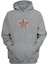 Unisex Mikrofon Suluboya Resim Öklid Gri Normal Kalıp Sweatshirt 1