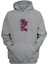 Unisex Koşan Adam Gri Normal Kalıp Sweatshirt 1