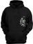 Unisex Kral Kurbağa Siyah Normal Kalıp Sweatshirt 1
