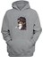 Unisex Pıro Içen Gangster Ninty Nine Gri Normal Kalıp Sweatshirt 1