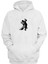 Unisex Erkek ve Kadın Dans Dansçılar Beyaz Normal Kalıp Sweatshirt 1