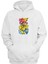 Unisex I Hate Cat Karikatür Çizimi Beyaz Normal Kalıp Sweatshirt 1