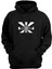 Unisex Rock Müzik Rockn Roll Müzik Siyah Normal Kalıp Sweatshirt 1