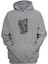 Unisex Yaşamak Için Ölüm Ülkesi Gri Normal Kalıp Sweatshirt 1