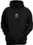 Unisex Yenilmezler Süper Kahraman Siyah Normal Kalıp Sweatshirt 1