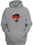 Unisex Heykel Gri Normal Kalıp Sweatshirt 1