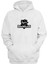 Unisex Logo Brand White Font Beyaz Normal Kalıp Sweatshirt 1