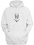 Unisex Kara Panter Beyaz Normal Kalıp Sweatshirt 1