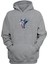 Unisex Fil Gri Normal Kalıp Sweatshirt 1