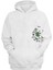 Unisex Kral Kurbağa Beyaz Normal Kalıp Sweatshirt 1