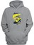 Unisex Süper Tekerlekler Hiçbir Frenler New Jersey Gri Normal Kalıp Sweatshirt 1