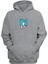Unisex Tavşan Gri Normal Kalıp Sweatshirt 1