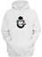 Unisex Goril Baş Illüstrasyon Beyaz Normal Kalıp Sweatshirt 1