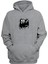 Unisex Coldplay Grafik Tasarım Vivala Vida Gri Normal Kalıp Sweatshirt 1