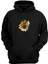 Unisex Rajasthan Kalbelia Hint Dansı Siyah Normal Kalıp Sweatshirt 1