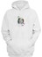 Unisex Renkli Kedi Illüstrasyon Beyaz Normal Kalıp Sweatshirt 1
