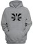 Unisex Rock Müzik Rockn Roll Müzik Gri Normal Kalıp Sweatshirt 1