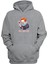 Unisex Palyaço For A Long Lıfe Gri Normal Kalıp Sweatshirt 1