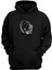 Unisex Futbol Oyuncu Çizim Gri Normal Kalıp Sweatshirt 1