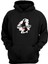 Unisex Hip Hop Dansı Hip Hop Müzik Siyah Normal Kalıp Sweatshirt 1