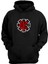 Unisex Red Hot Chili Peppers Siyah Normal Kalıp Sweatshirt 1