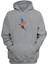 Unisex Renkli Papagan Gri Normal Kalıp Sweatshirt 1