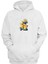 Unisex Minion Bob Minion Kevin Minion Beyaz Normal Kalıp Sweatshirt 1
