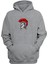 Unisex Miğfer Gri Normal Kalıp Sweatshirt 1
