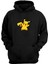 Unisex Pokemon Pikachu Siyah Normal Kalıp Sweatshirt 1