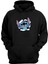 Unisex Stitch Siyah Normal Kalıp Sweatshirt 1