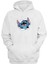 Unisex Stitch Beyaz Normal Kalıp Sweatshirt 1
