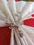 6 Adet Lux Gümüş Geyikli Peçete Halkası - Napkin Ring - Yılbaşı Süsü 5