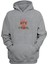 Unisex Oof Trail Ayak Izleri Gri Normal Kalıp Sweatshirt 1